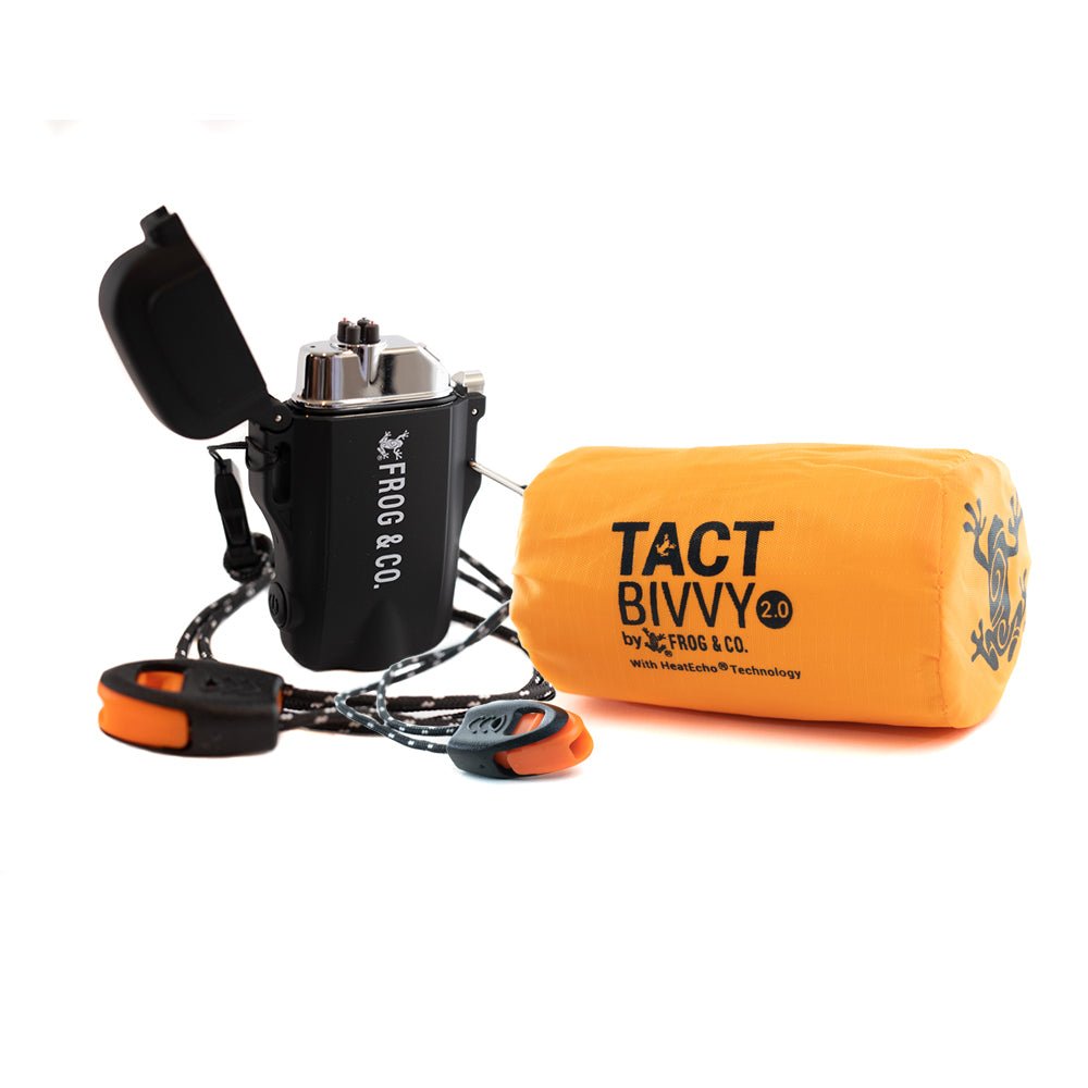 Tough Tesla Lighter and Tact Bivvy Bundle